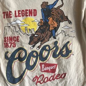 Coors Cream Short Sleeve Tee
